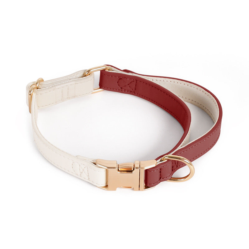 dog collar soft leather