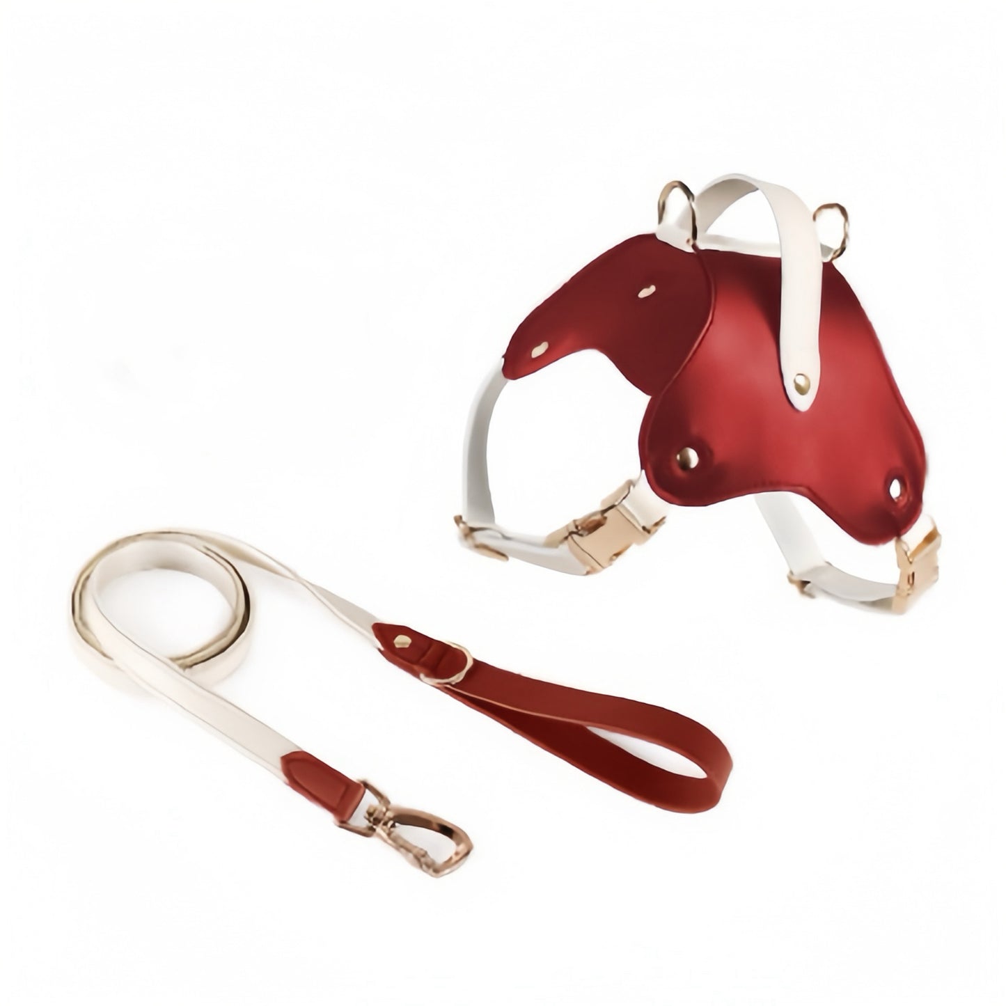 leather dog harness no pull