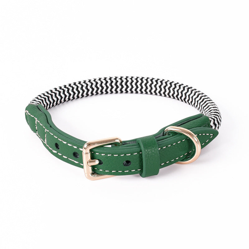 Comfortable Dog Shock 3D Nylon Collar For Medium Large Dogs