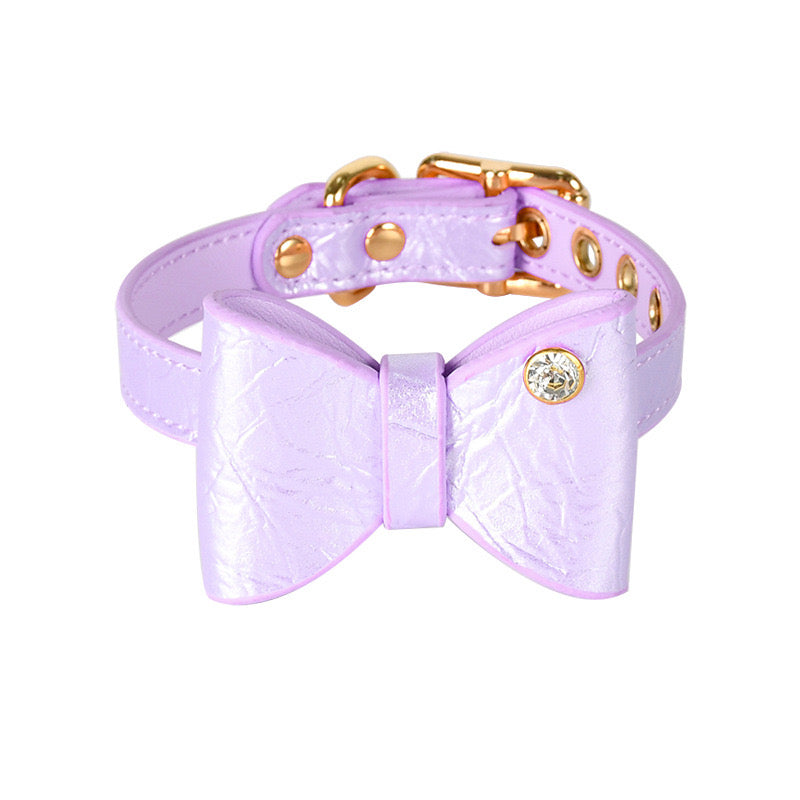 pink diamond dog collar