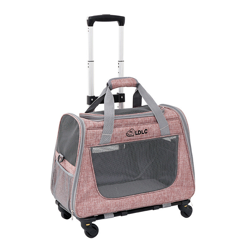 pet carrier with wheels