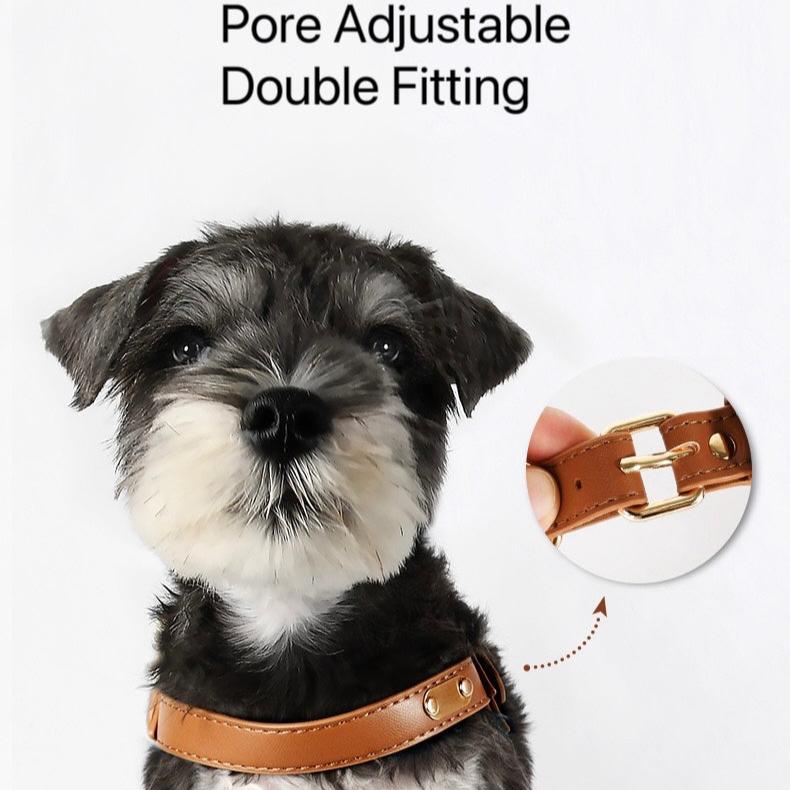 Adjustable Soft Leather Training Harness For Dogs